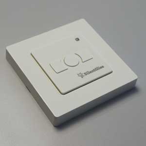 Optional 11480 wireless single-channel wall switch