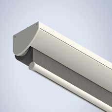 The Silent Gliss 4955 Battery-Powered Roller Blind