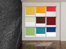 Numerous Colorama 2 coloured 4955 roller blinds