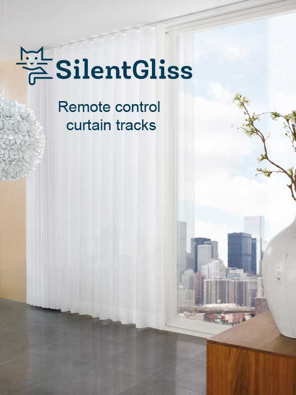Silent Gliss Autoglide 5100 Electric Curtain Track Installed