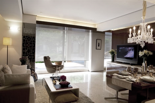 Silent Gliss in Shanghai Luxury Apartments